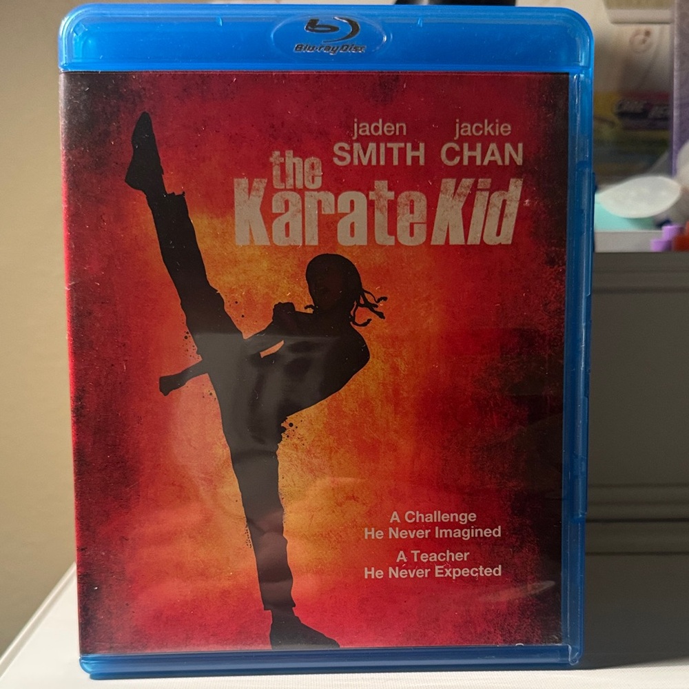 The Karate Kid Blu-ray - Red and Blue